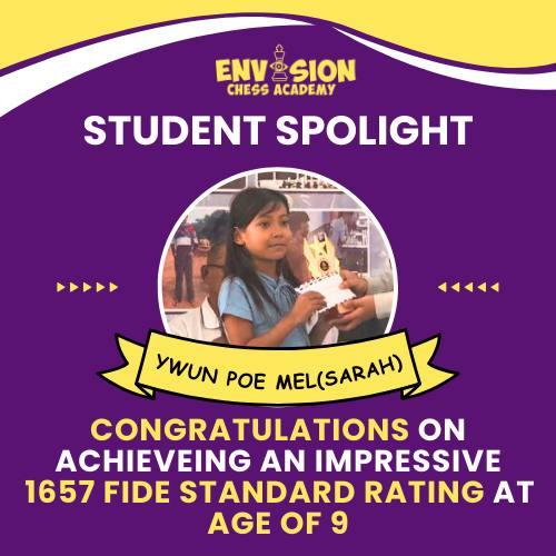 Ywun Poe Mel (Sarah) achievement
